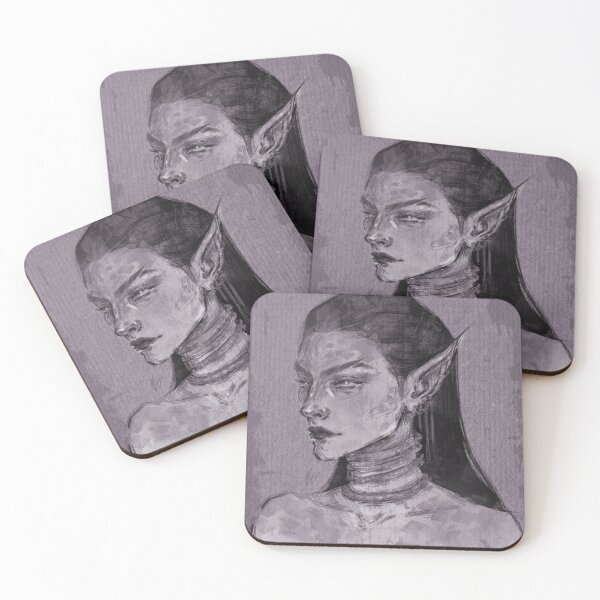 Item preview, FANTASY ELF WOMAN PORTRAIT VIOLET designed and sold by LIS AND MELIVERSO.
