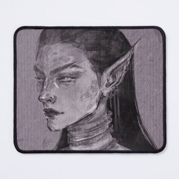 Item preview, FANTASY ELF WOMAN PORTRAIT VIOLET designed and sold by LIS AND MELIVERSO.