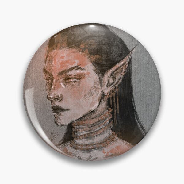 Item preview,  FANTASY ELF WOMAN PORTRAIT ORANGE designed and sold by LIS AND MELIVERSO.