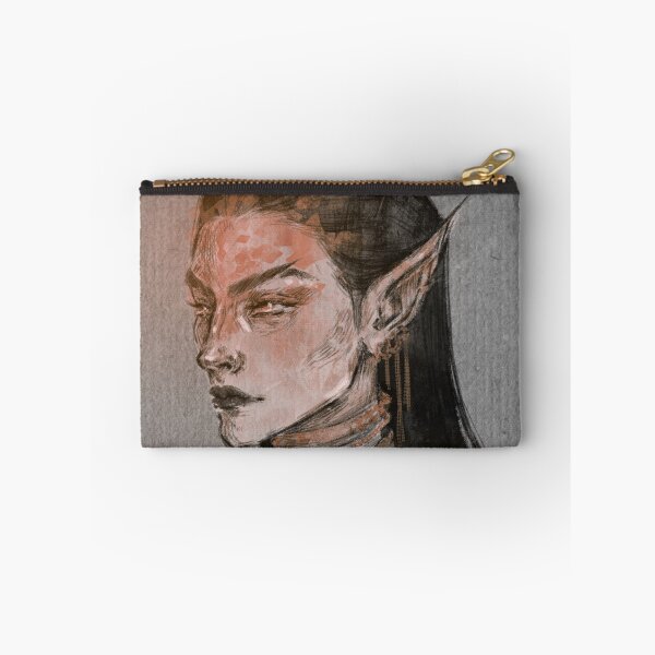 Item preview,  FANTASY ELF WOMAN PORTRAIT ORANGE designed and sold by LIS AND MELIVERSO.