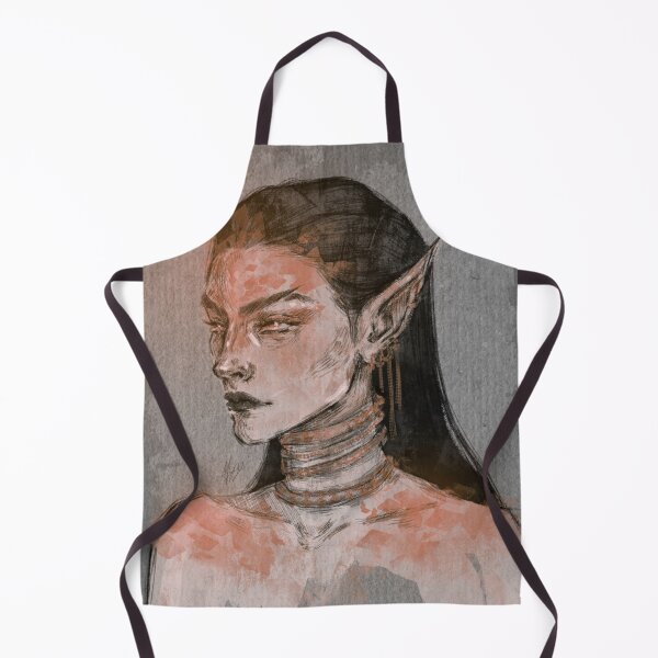 Item preview,  FANTASY ELF WOMAN PORTRAIT ORANGE designed and sold by LIS AND MELIVERSO.