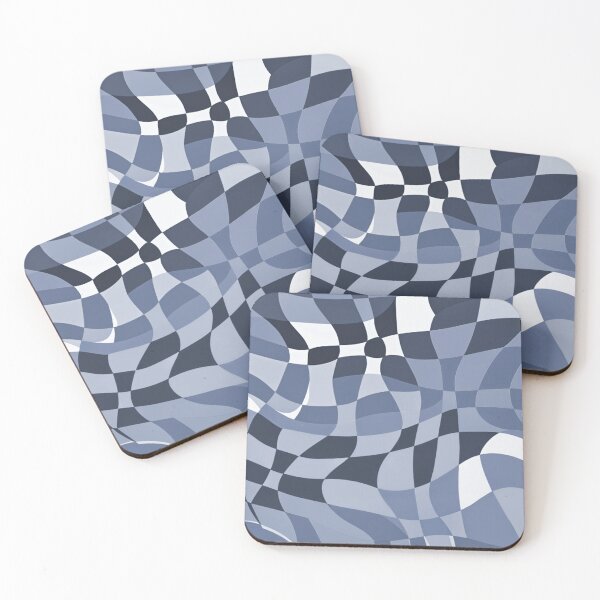 Artikelvorschau, Bauhaus Abstract Wavy Checkerboard entworfen und verkauft von Timegraf.