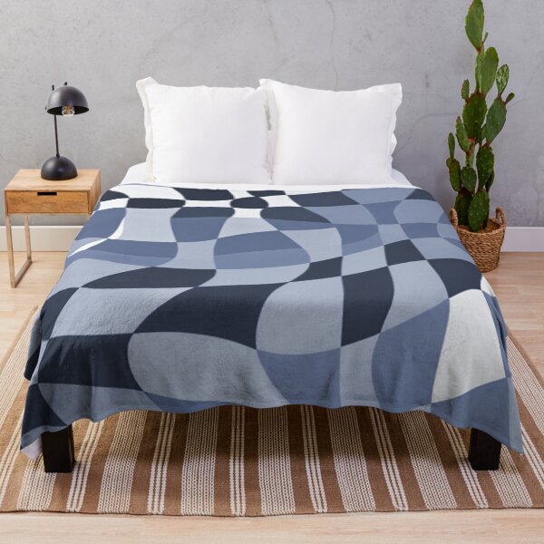 Item preview, Bauhaus Abstract Wavy Checkerboard designed and sold by Timegraf.