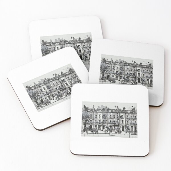 Item preview, Street Cozy Neighborhood designed and sold by metarch.