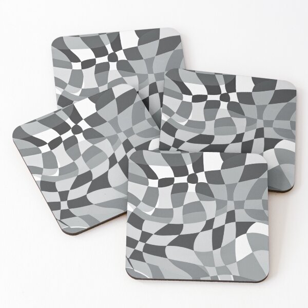 Artikelvorschau, Bauhaus Abstract Wavy Checkerboard entworfen und verkauft von Timegraf.