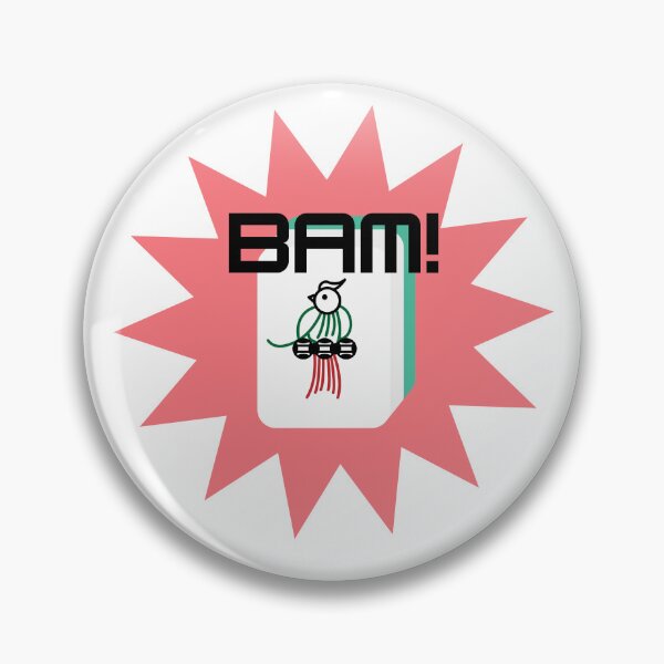 Item preview, BAM Mahjong Mahjongg Bamboo designed and sold by GinnaRay.