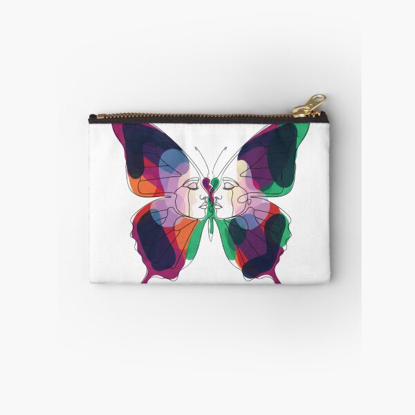Item preview, Abstract Broken Heart Butterfly Line Art T-Shirt designed and sold by HYPE-NET.