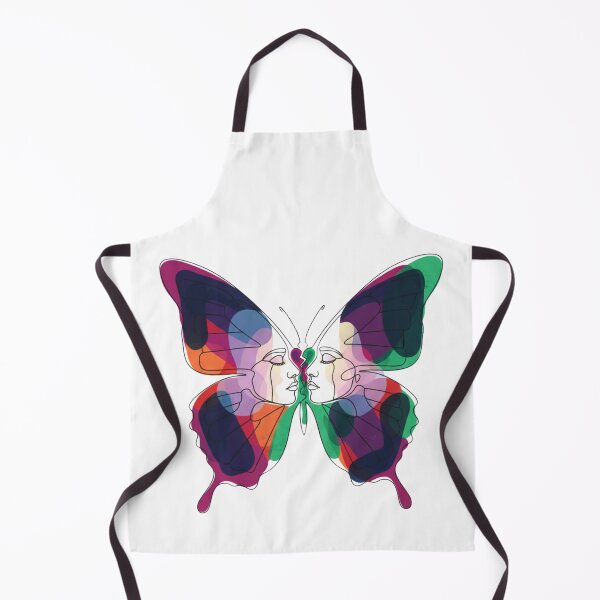 Item preview, Abstract Broken Heart Butterfly Line Art T-Shirt designed and sold by HYPE-NET.