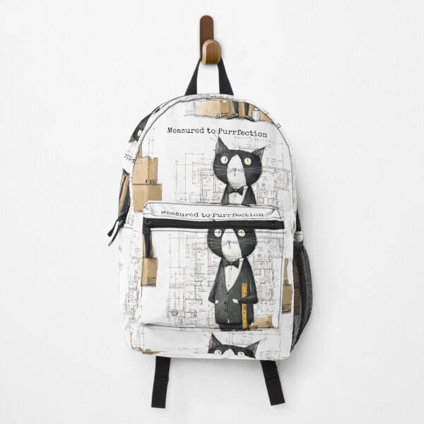 Item preview, The Purrfect Architect Cat designed and sold by MissSparklesAI.