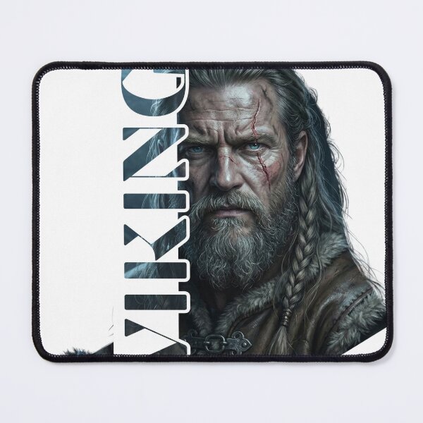 Item preview, Battle Hardened Viking Warrior - Norse Mythology Typography designed and sold by TeezOfMadness.