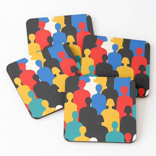 Item preview, Bauhaus Abstract Crowd designed and sold by Timegraf.