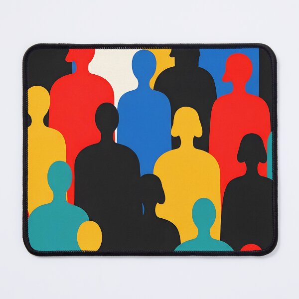 Item preview, Bauhaus Abstract Crowd designed and sold by Timegraf.