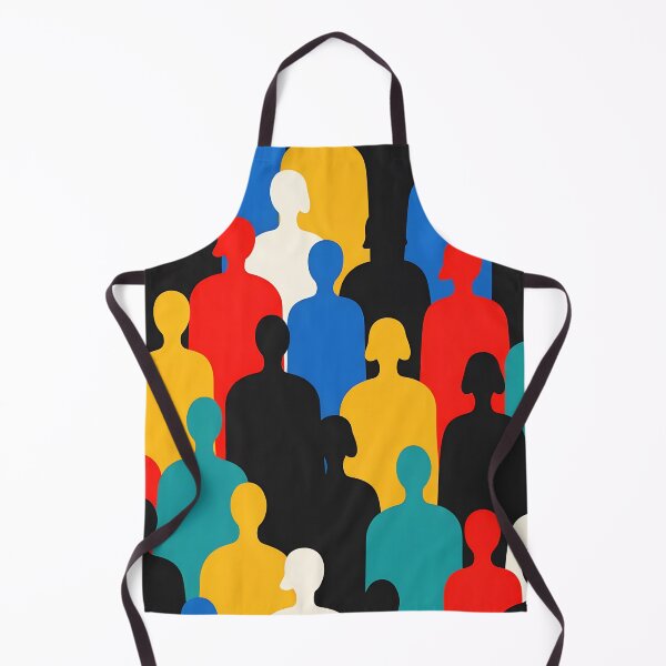 Item preview, Bauhaus Abstract Crowd designed and sold by Timegraf.
