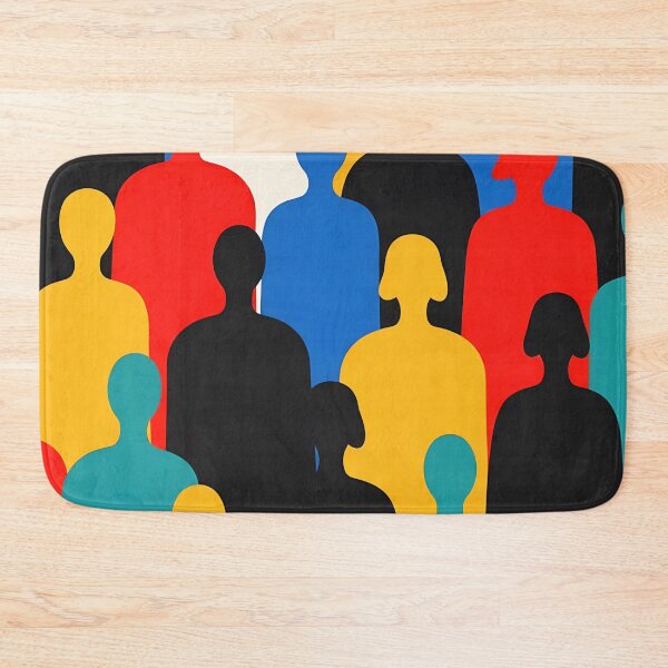 Item preview, Bauhaus Abstract Crowd designed and sold by Timegraf.