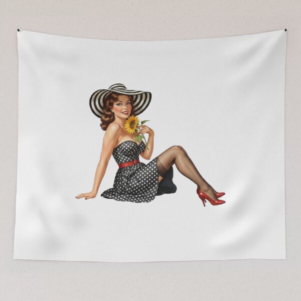 Item preview, "Retro Glamour: Charm and Audacity of Pin-Ups” designed and sold by CHRIST5000.