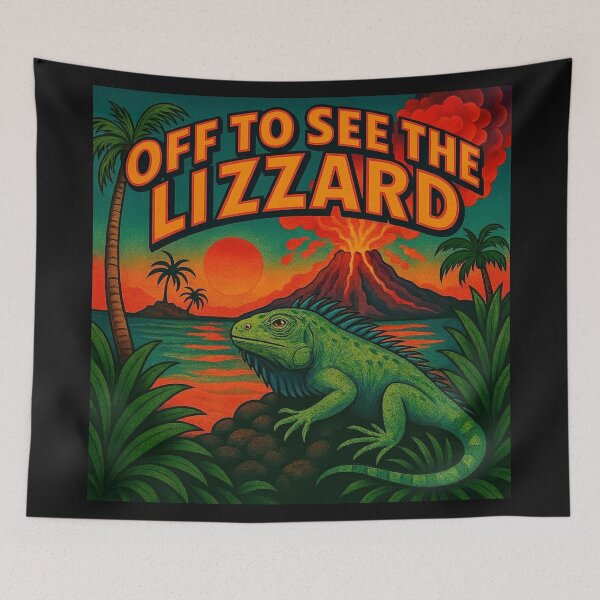 Item preview, OFF TO SEE THE LIZZARD - 9216x9216 designed and sold by darky72.