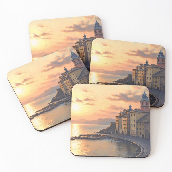 Item preview, Small town on the Riviera di Levante designed and sold by sid1802.