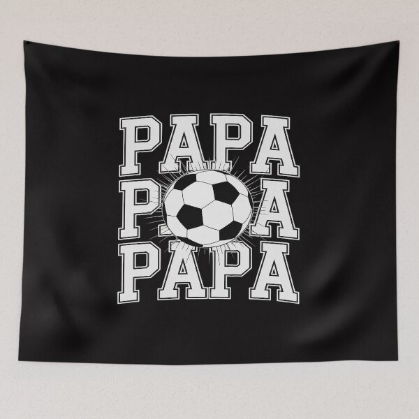 Item preview, Soccer Papa Cracked Wall Family Matching Birthday designed and sold by teltvitossuilea.