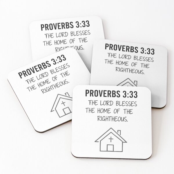 Item preview, Proverbs 3:33 - The Lord Blesses the Home designed and sold by DeusInk.
