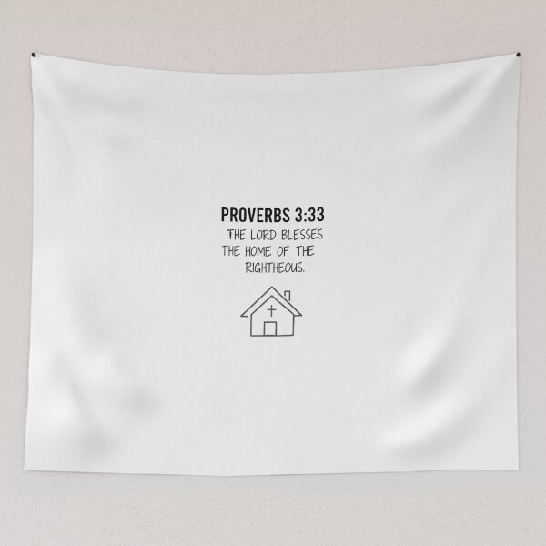 Item preview, Proverbs 3:33 - The Lord Blesses the Home designed and sold by DeusInk.