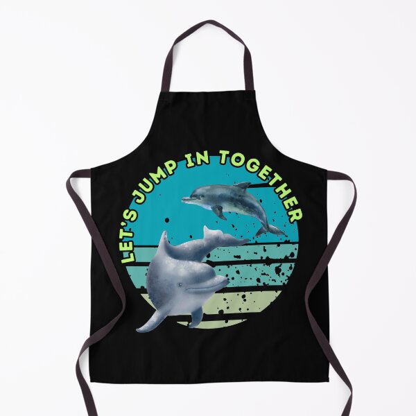 Item preview, Let’s Dive In Together Dolphin Connection Art designed and sold by UUniqueIImprint.
