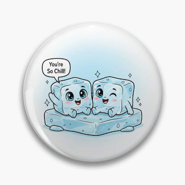 Item preview, You're So Chill Ice Cubes designed and sold by mezzilicious.