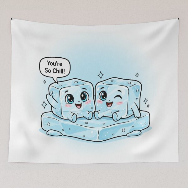 Item preview, You're So Chill Ice Cubes designed and sold by mezzilicious.