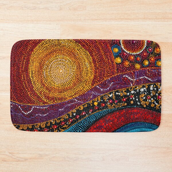 Item preview, Aboriginal Inspired Dot Art - Great Sunrise designed and sold by GrinGalore.