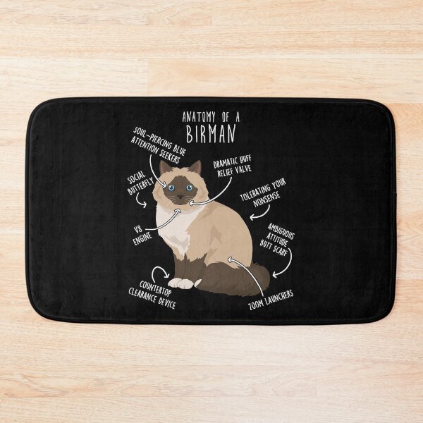 Item preview, Birman Cat Anatomy designed and sold by Clara Hollins.