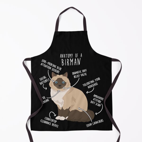 Item preview, Birman Cat Anatomy designed and sold by Clara Hollins.