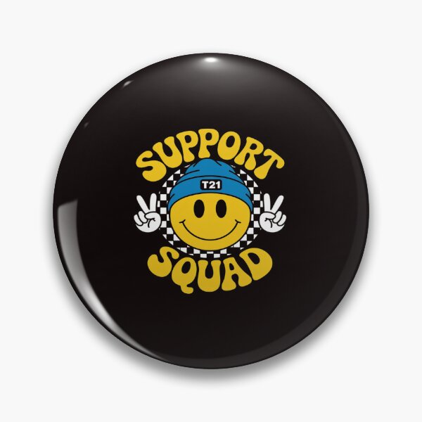 Item preview, Support Squad T21 Down Syndrome Awareness designed and sold by lavethediso.