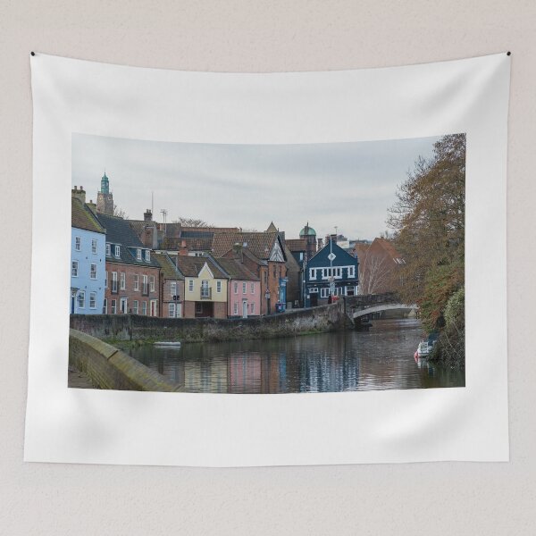 Item preview, Quayside and the River Wensum, Norwich designed and sold by yackers1.