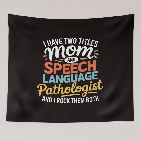 Item preview, Women Titles Mom And Speech Language Pathologist Mother designed and sold by lavethediso.