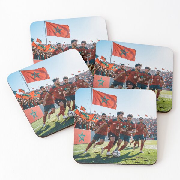 Item preview, Moroccan national football Team designed and sold by casamomo.