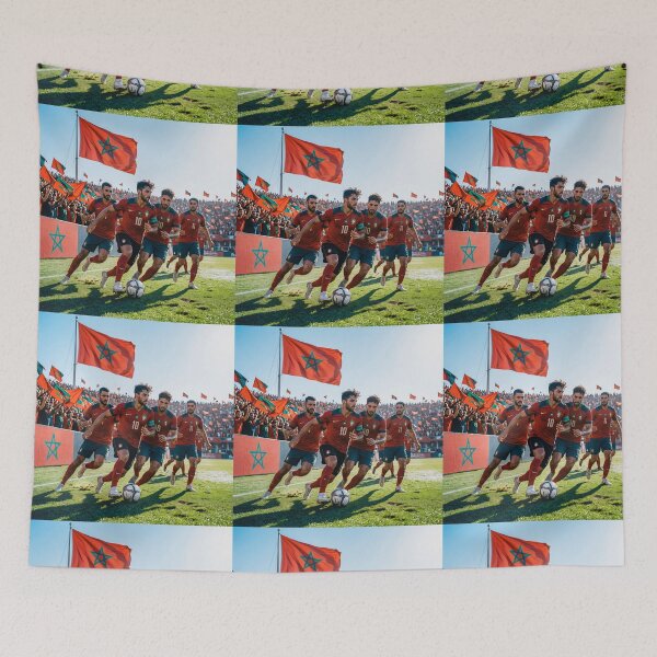 Item preview, Moroccan national football Team designed and sold by casamomo.