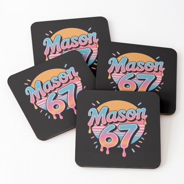 Artikelvorschau, Mason 67 Eiscreme Baseball Drip 6 7 Sechs Sieben 6-7 entworfen und verkauft von czechascheledu.