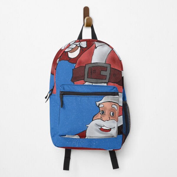Item preview, Playful Cartoon Santa Claus with Gift Bag designed and sold by 3raser15.