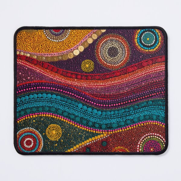 Item preview, Aboriginal Inspired Dot Art - Our National Treasure designed and sold by GrinGalore.