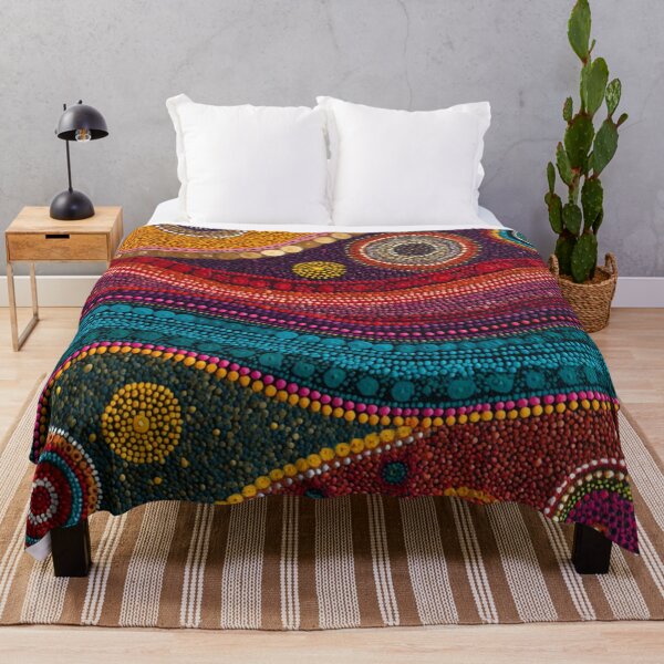 Item preview, Aboriginal Inspired Dot Art - Our National Treasure designed and sold by GrinGalore.