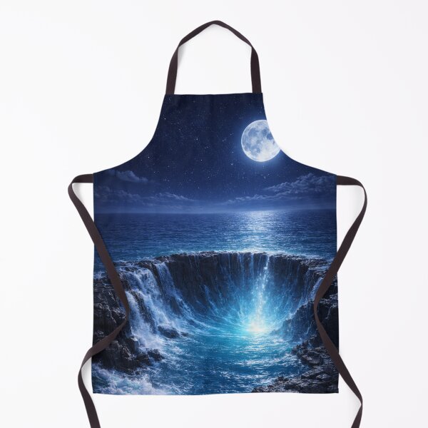 Item preview, Moonlit Ocean Abyss – Mystical Fantasy Seascape designed and sold by NAJURE.