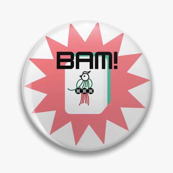 Item preview, BAM Mahjong Mahjongg Bamboo designed and sold by GinnaRay.