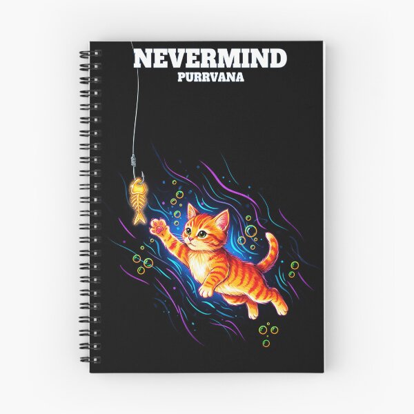 Item preview, Purrvana Nevermeow Funny Cat designed and sold by bvnf.