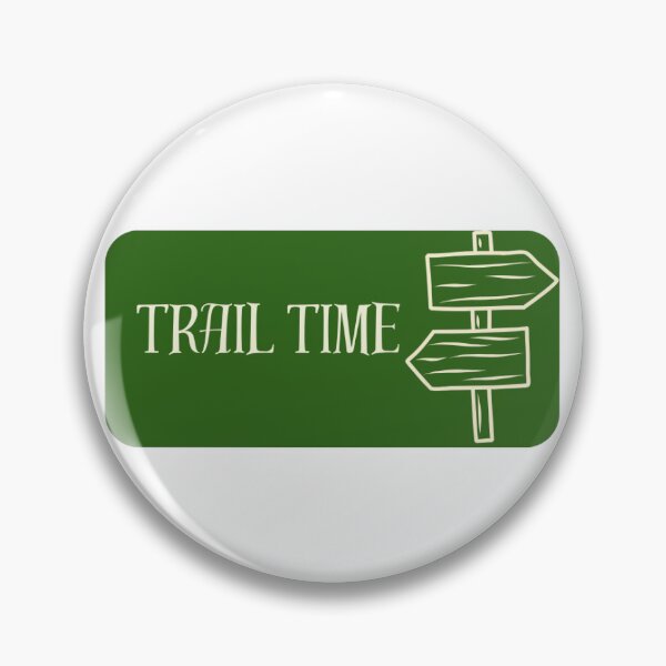 Artikelvorschau, Trail Time-Design mit Holzschildern entworfen und verkauft von TrailsTails.