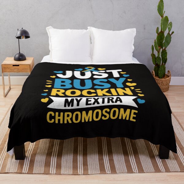 Item preview, Just Busy Rockin My Extra Chromosome World Down Syndrome Day designed and sold by chaeningplan.