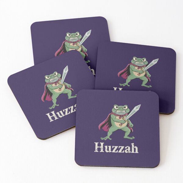 Item preview, Angry Warrior Frog Knight with Sword - Funny "Huzzah" Battle Cry Illustration designed and sold by Williams Anderson.
