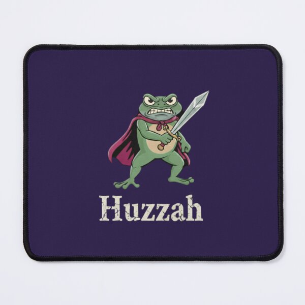 Item preview, Angry Warrior Frog Knight with Sword - Funny "Huzzah" Battle Cry Illustration designed and sold by Williams Anderson.