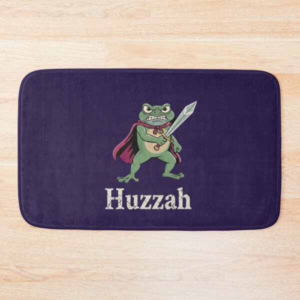 Item preview, Angry Warrior Frog Knight with Sword - Funny "Huzzah" Battle Cry Illustration designed and sold by Williams Anderson.