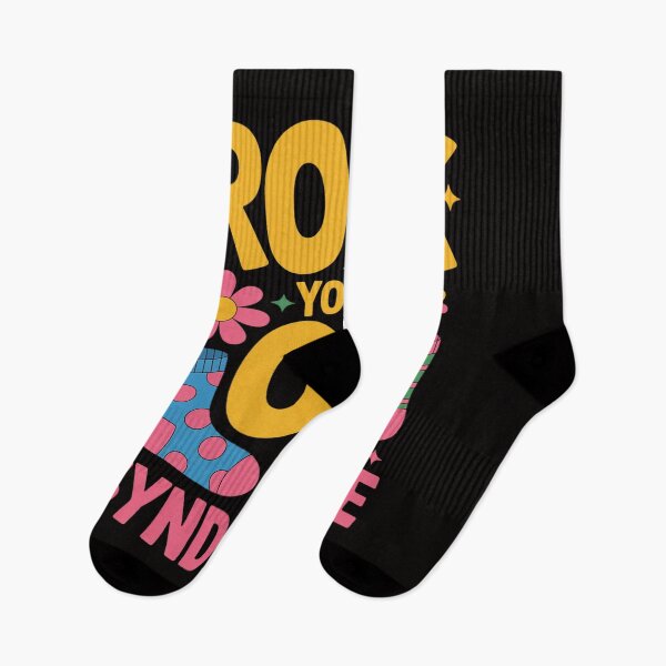Item preview, World Down Syndrome Day Rock Your Socks designed and sold by czechascheledu.