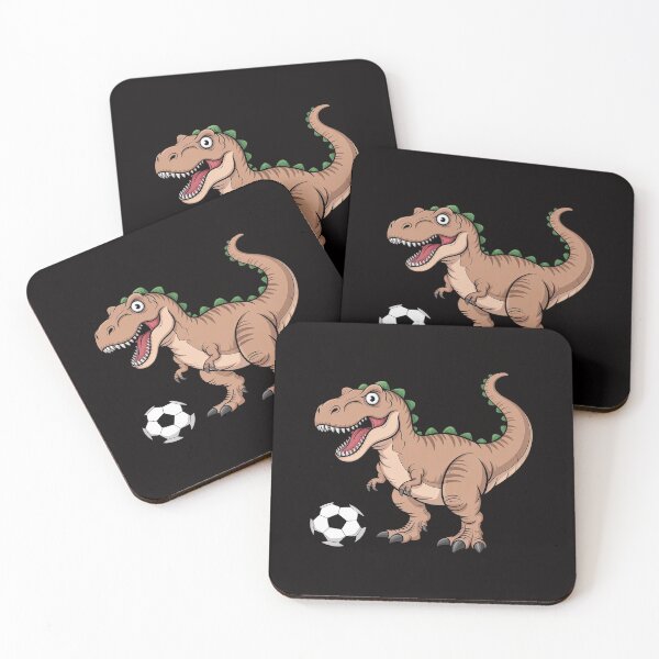 Item preview, T-Rex Playing Soccer Ball, Soccer for Kids designed and sold by czechascheledu.