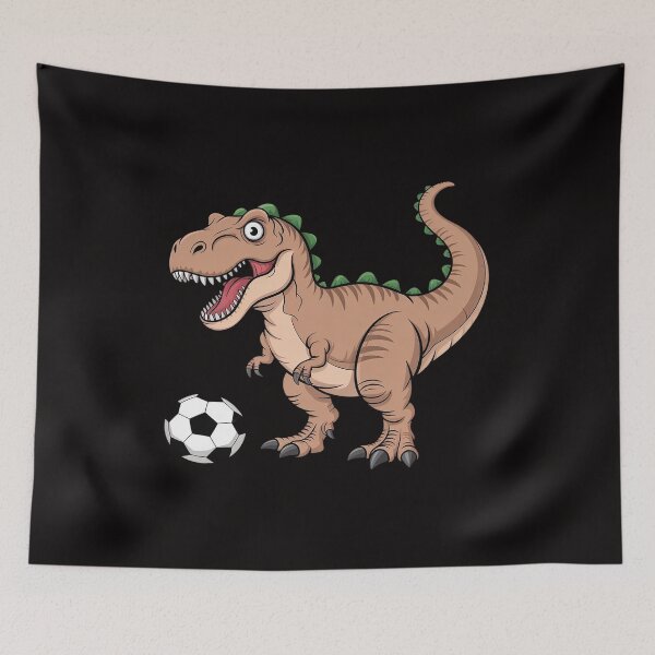Item preview, T-Rex Playing Soccer Ball, Soccer for Kids designed and sold by czechascheledu.